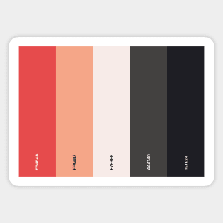 Sunset palette Sticker